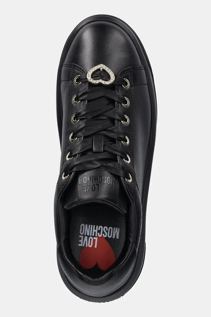 sneakers in pelle donna colore nero JA15165G1NIAX000 miniatura 4