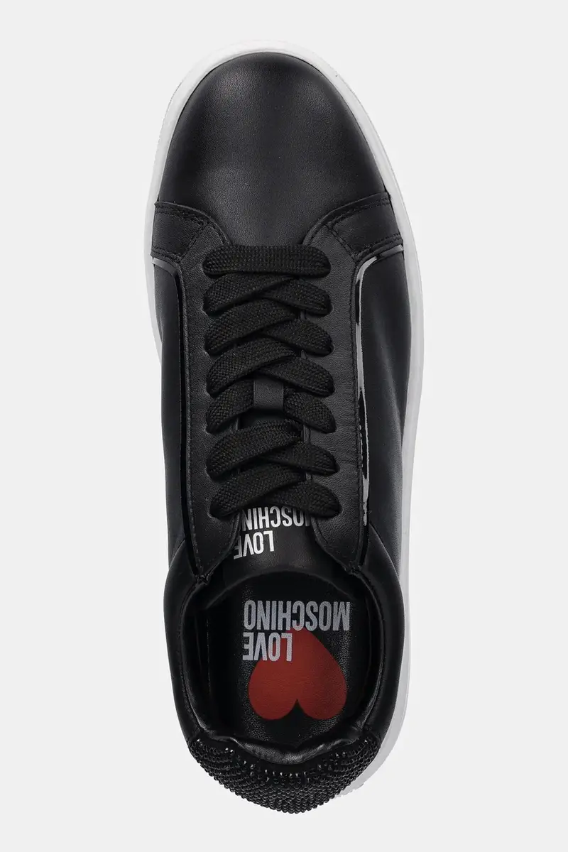 sneakers in pelle donna colore nero JA15184G1NIAC00A miniatura 4