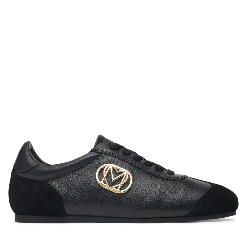 Love Moschino Sneakers Donna Nero in Pelle