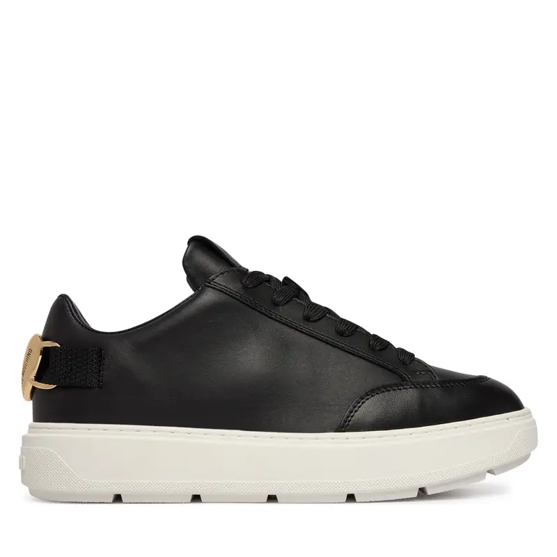 Love Moschino Sneakers nere in pelle per Donna