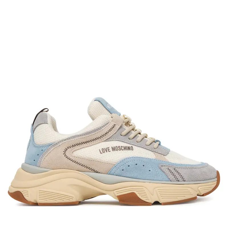Love Moschino Sneakers Donna Celeste
