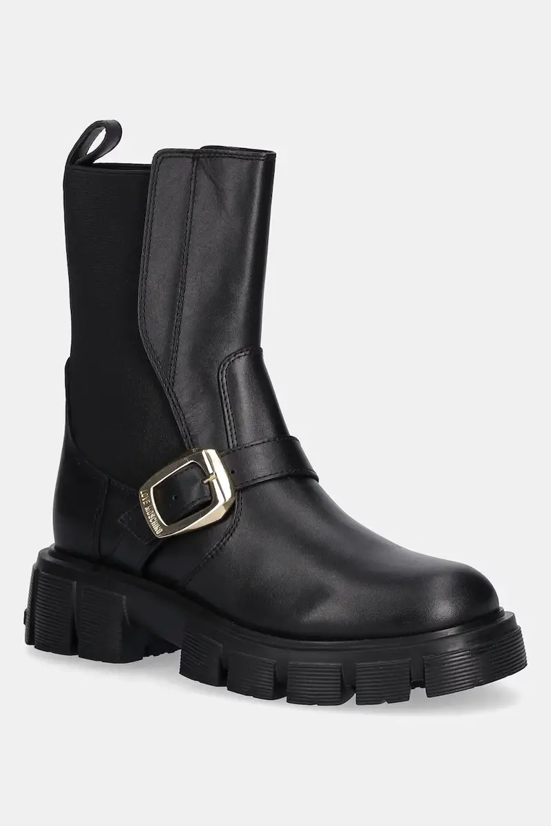 Love Moschino Stivaletti Chelsea Donna Nero 3153040