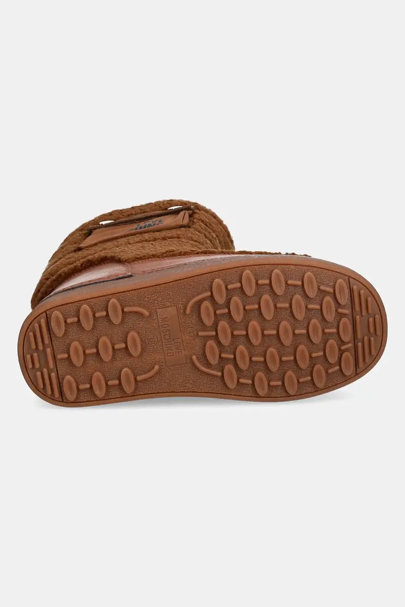 stivali da neve colore marrone JA24452G0NISM21A miniatura 5