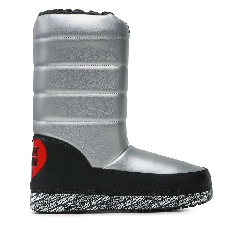 Stivali da neve LOVE MOSCHINO JA24162G1HIT590B Argento