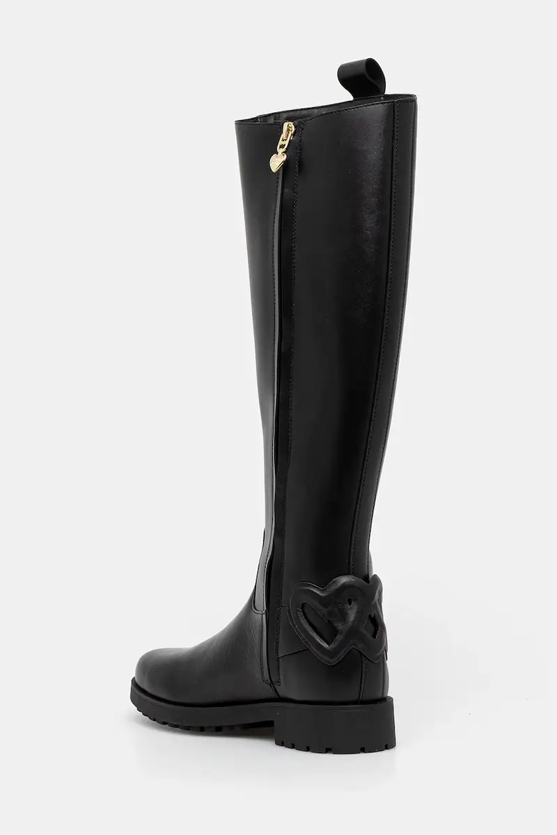 stivali in pelle donna colore nero JA26064G0NIA0000 miniatura 3