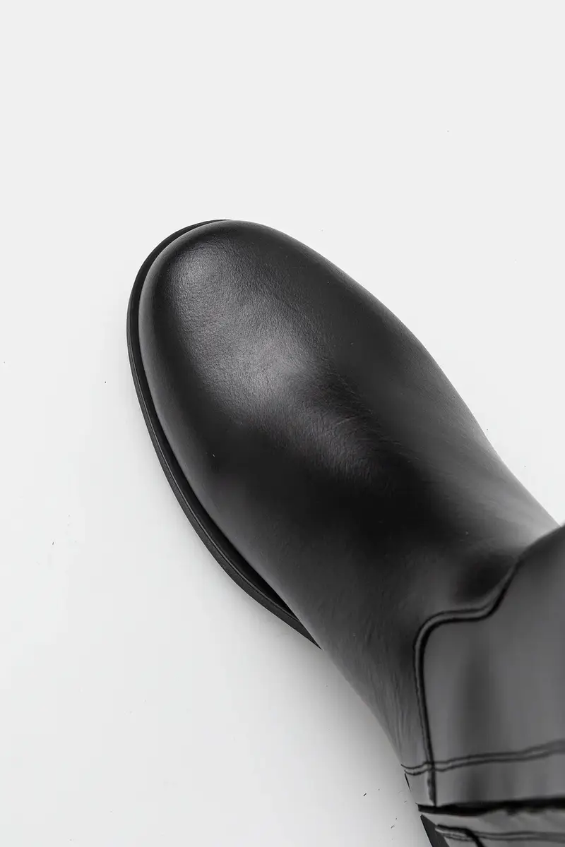 stivali in pelle donna colore nero JA26064G0NIA0000 miniatura 5