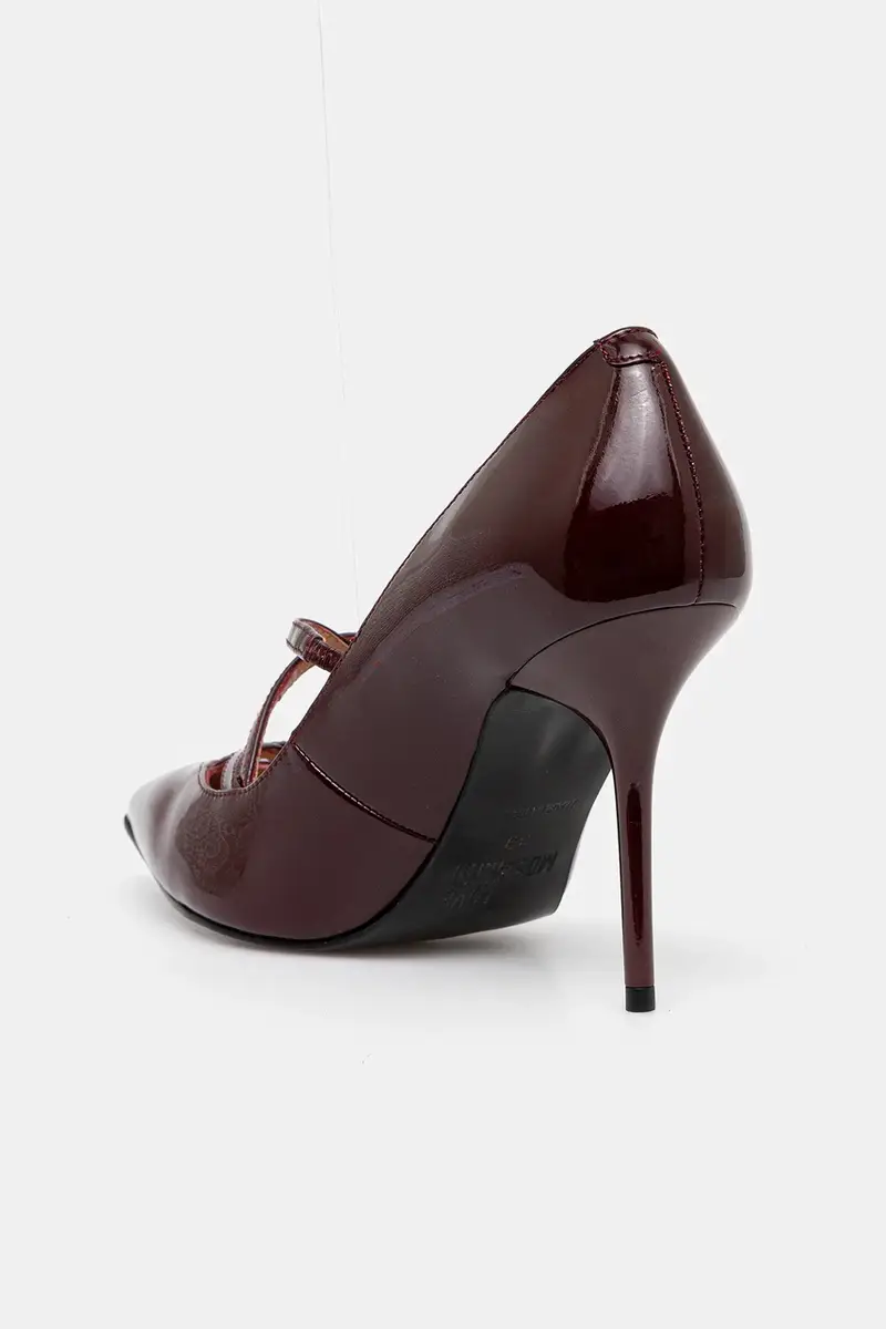 tacchi in pelle colore granata JA10319G1NIH0556 miniatura 3