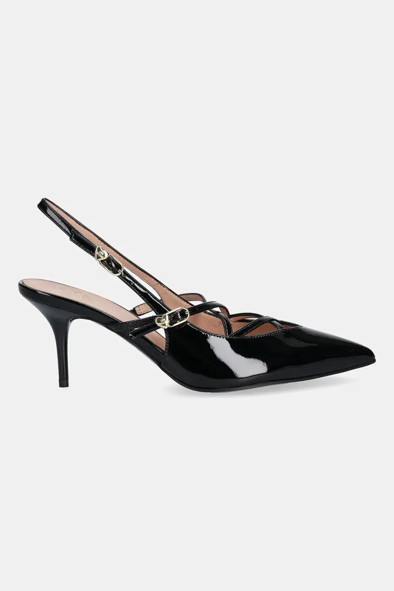 tacchi in pelle colore nero JA10287G1NIH0000 miniatura 2