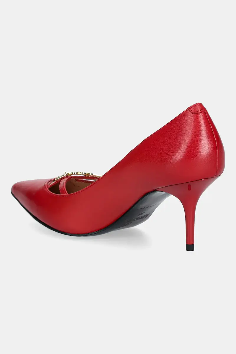 tacchi in pelle colore rosso JA10277G1NIA0500 miniatura 3