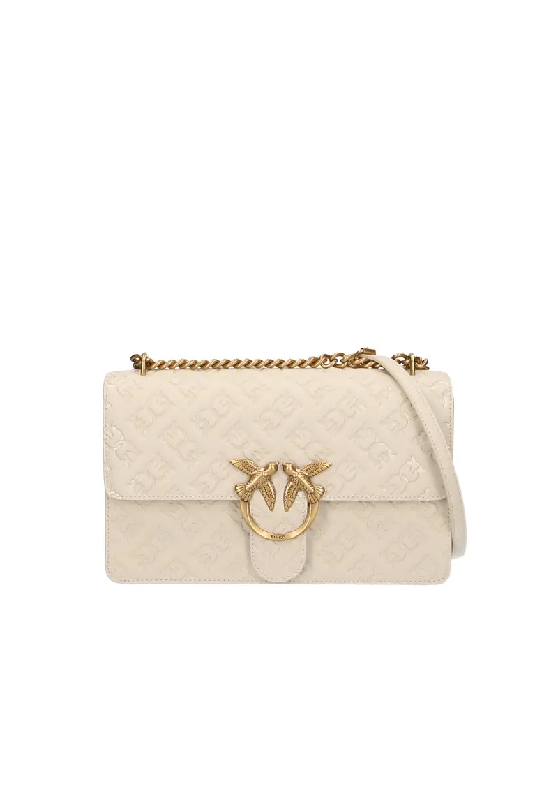 Love One Classic DC Vitello Donna pinko 100941A1YB-Z14Q Bianco