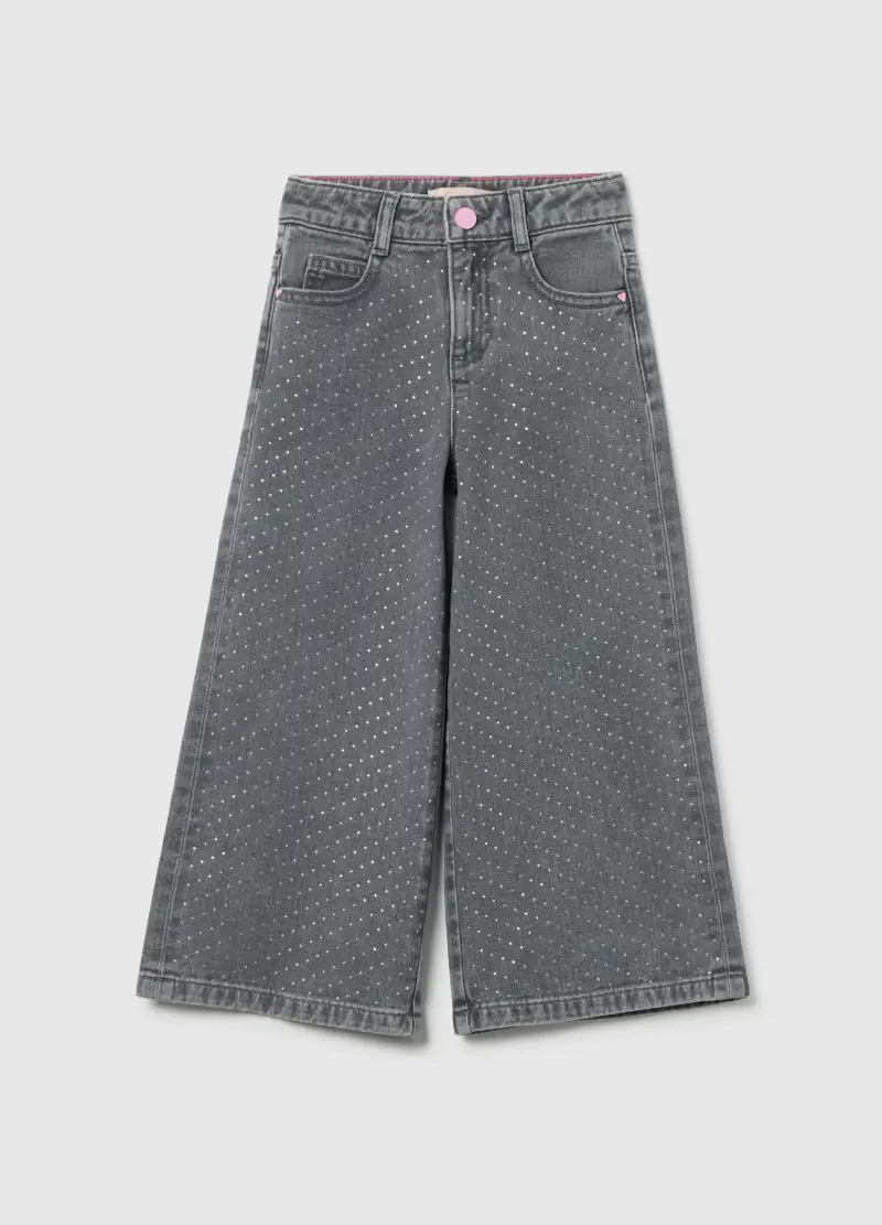 LOVE THERAPY Jeans Bambina Grigio 3047866