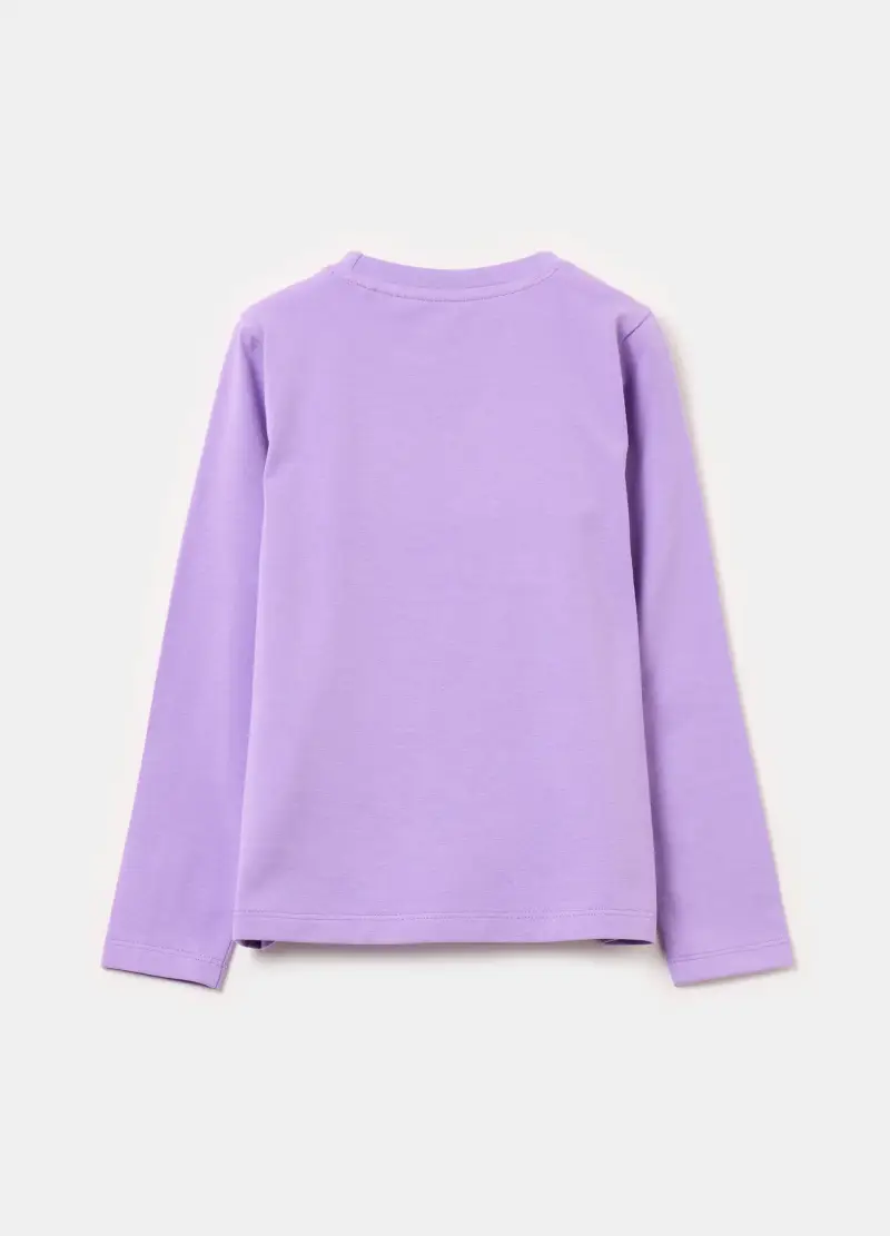 LOVE THERAPY T-shirt Bambina Viola 2735749 miniatura 2