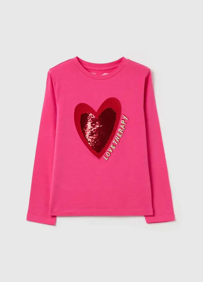 LOVE THERAPY T-shirt Bambina Rosa 3438390
