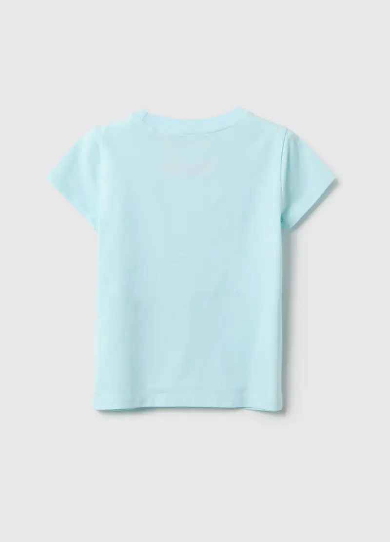 LOVE THERAPY T-shirt Bambina Azzurro 4133818 miniatura 2