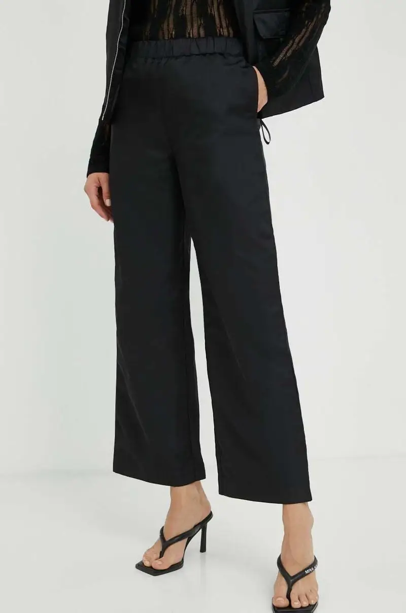 pantaloni donna Nero