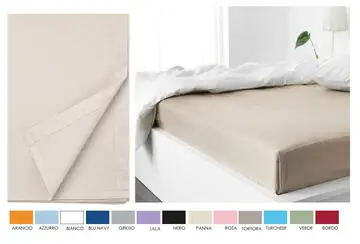 LENZUOLO SOPRA TESO BASIC PLUS 1 PIAZZA LOVELY HOME