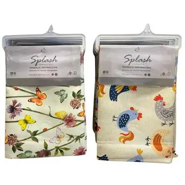 TOVAGLIA ANTIMACCHIA SPLASH LOVELY HOME 140x140