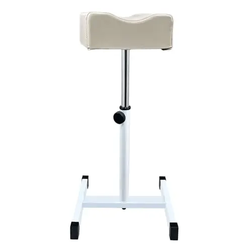 LOVEVLOGY Sgabello per pedicure, per manicure, per la cura dei piedi, regolabile in altezza, per la cura dei piedi, per