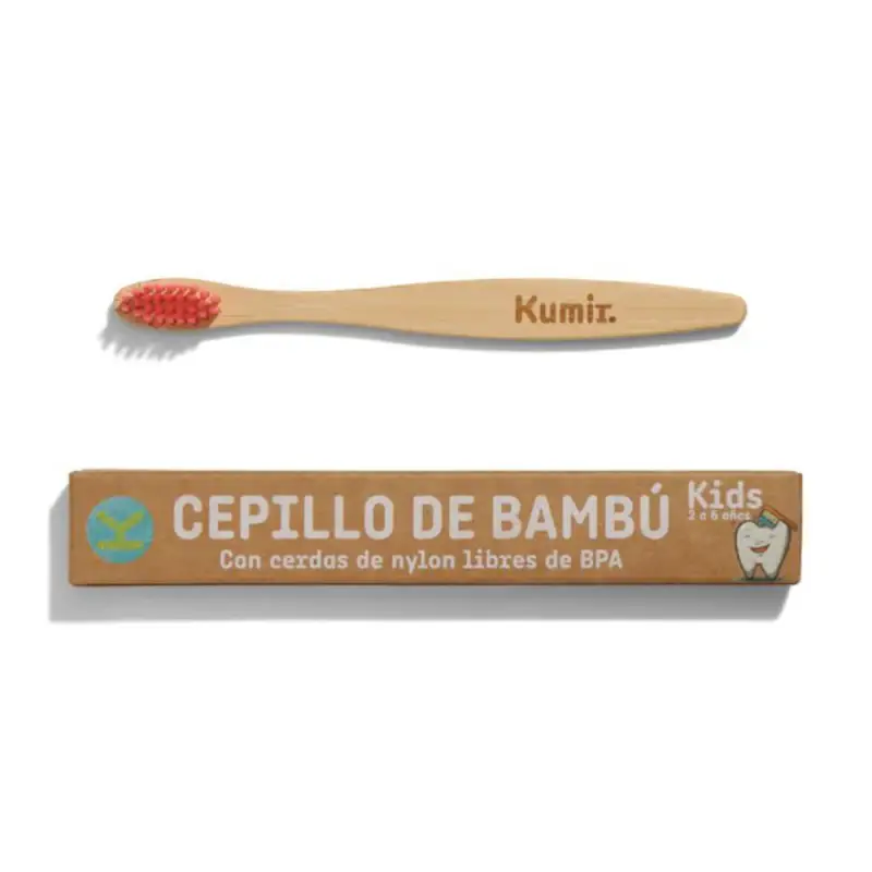 Elie Saab Lovyc Bambino Spazzolino da denti in bambù rosso 1 unità