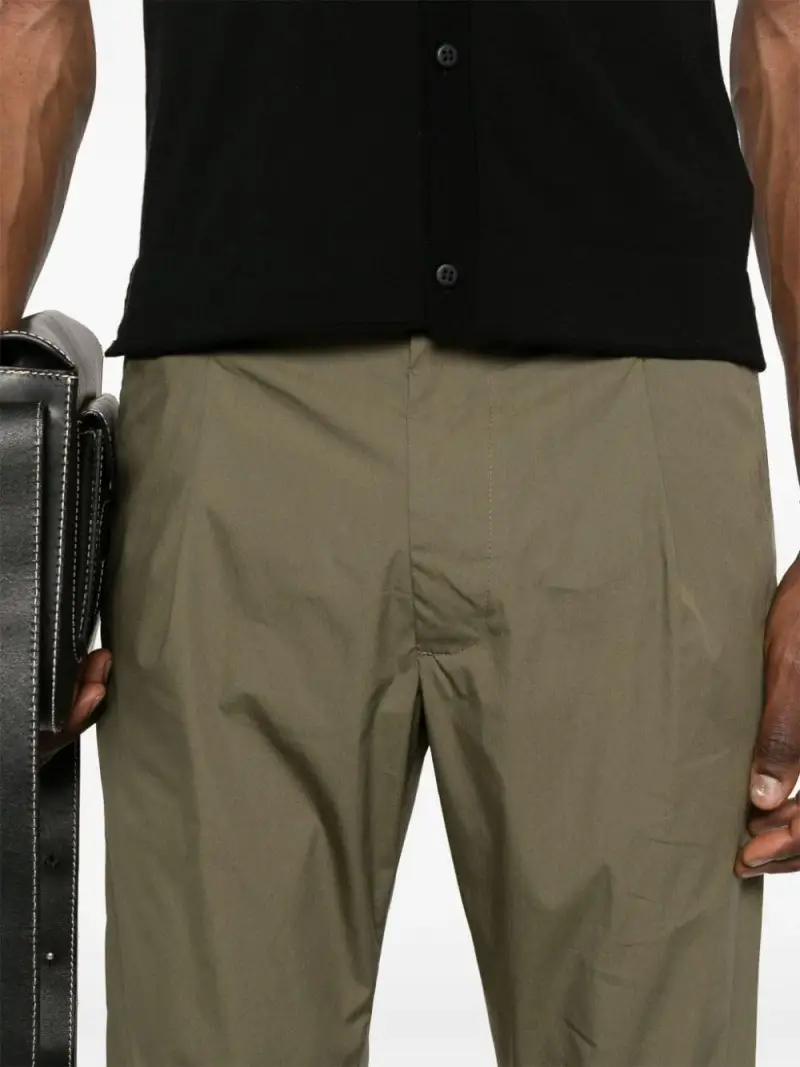 Pantalone patrick fly verde affusolato miniatura 3