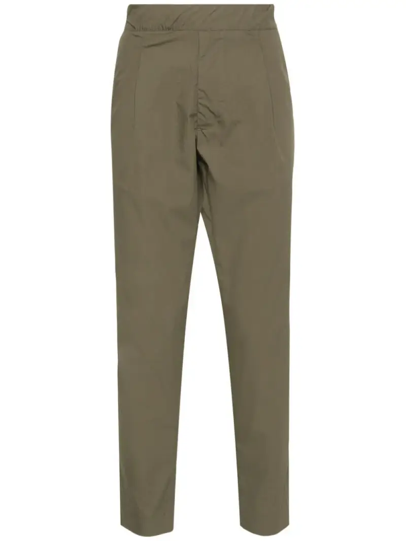 Pantalone patrick fly verde affusolato