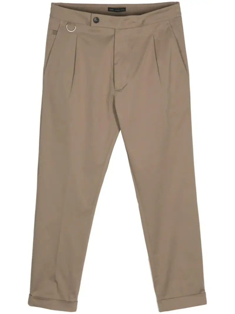 Pantalone riviera chino d-ring marrone Wolf