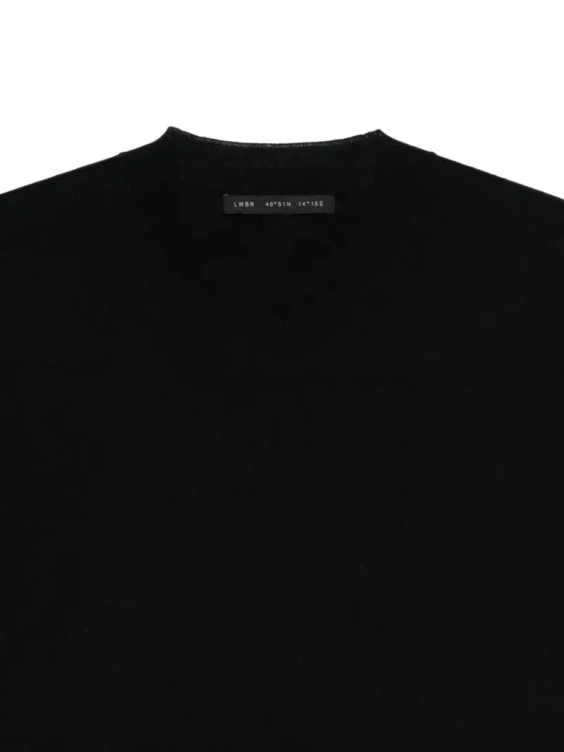 LOW BRAND T-shirt Nero 3873321 miniatura 2