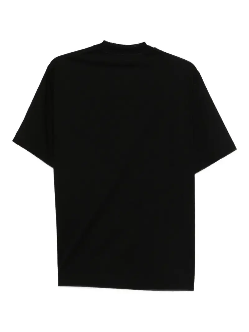 LOW BRAND T-shirt Nero 3873367 miniatura 3