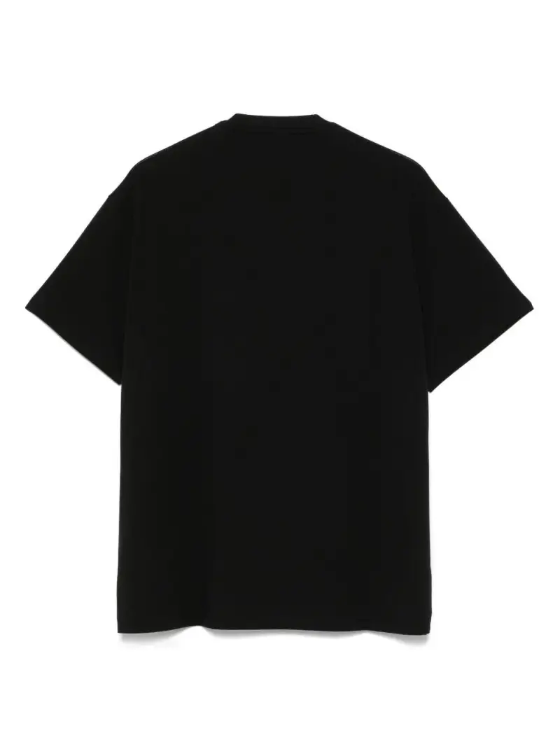 T-shit b150 nera Nero miniatura 2