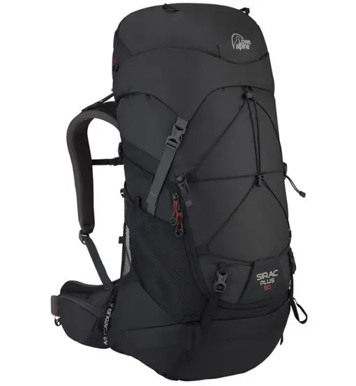 Sirac Plus 50 - zaino trekking Black