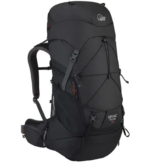 Sirac Plus 65 - zaino trekking Black