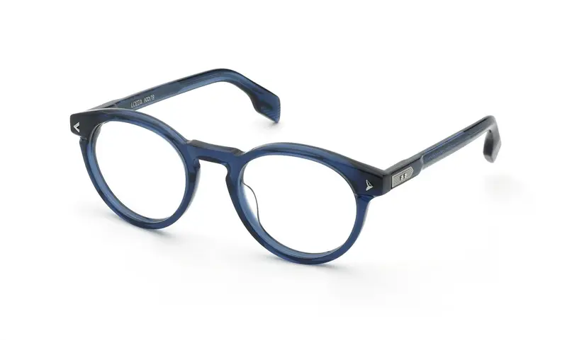 Lozza Unisex VL4380M ADAGIO 6  955 Montature da vista Acetato Blu  Pantos