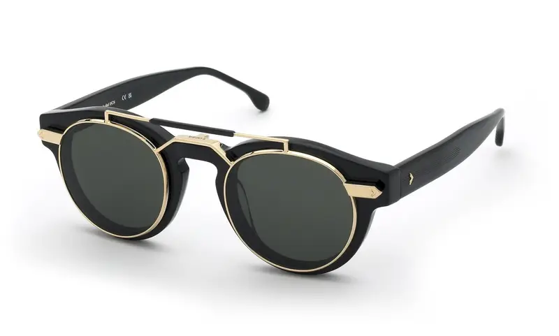 Lozza Uomo UL4375 ELBA 2  700Y Montature da vista Acetato Nero Fumo Pantos Normale