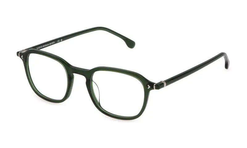 Lozza Uomo VL4322 ROMA 3 06W5 Montature da vista Acetato Verde  Squadrata