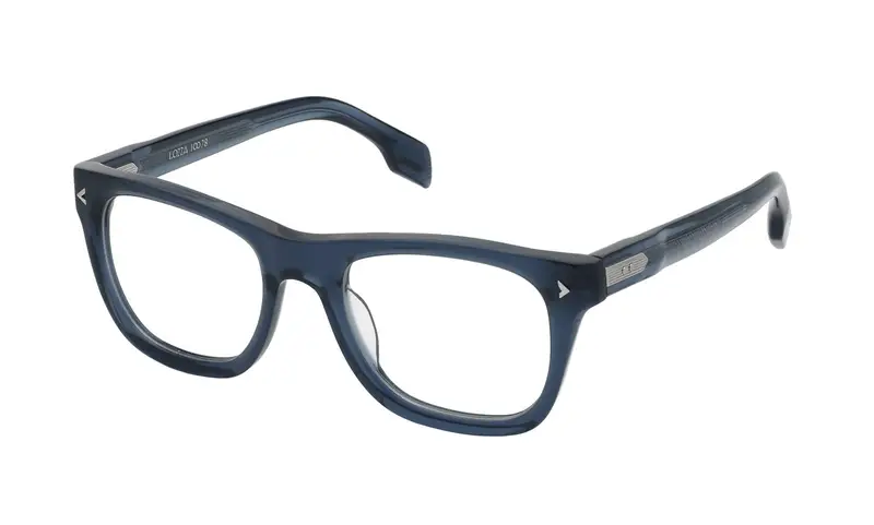 Lozza Uomo VL4355M ADAGIO 1 06NA Montature da vista Acetato Blu  Squadrata