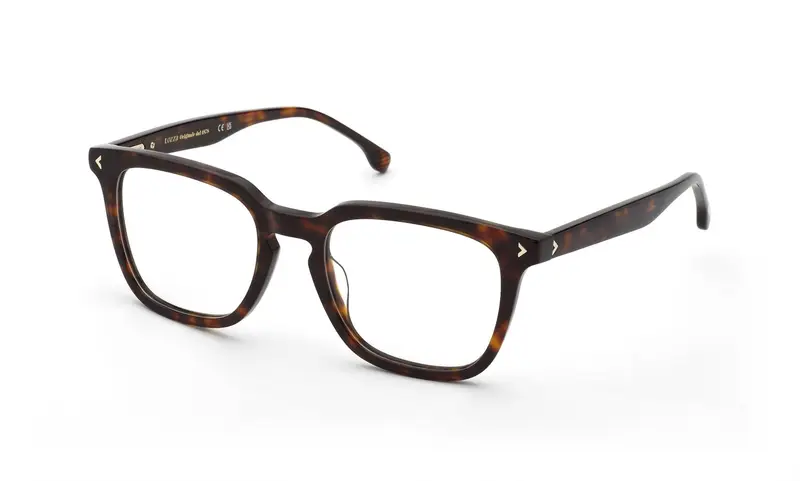 Lozza Uomo VL4370 AREZZO 1  714 Montature da vista Acetato Havana  Squadrata
