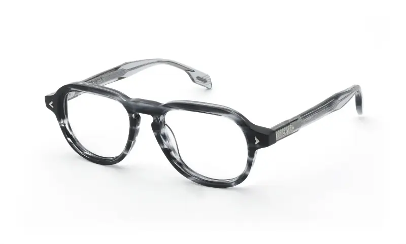 Uomo VL4410M 09T8 Montature da vista Acetato Grigio Pilot