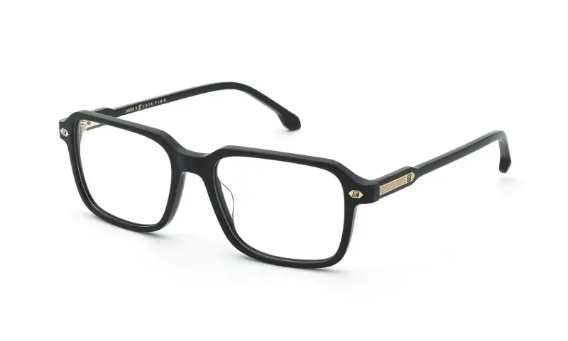 Uomo VL4412 700 Montature da vista Acetato Nero Squadrata