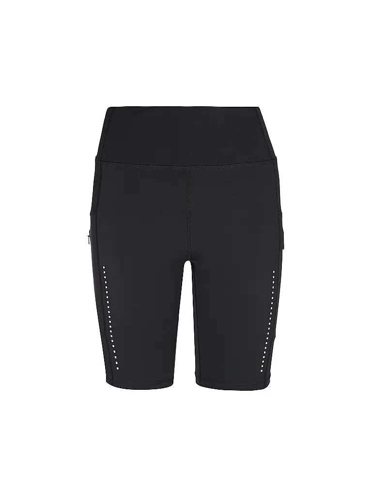 Pantaloncini da ciclista fitness da donna Tenea nero | 36