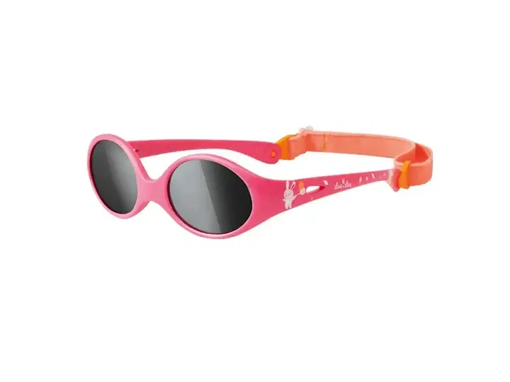 Luca e Lea BabyTech Occhiali da Sole Categoria 4 "Coniglio Rosa" 1-3 Anni