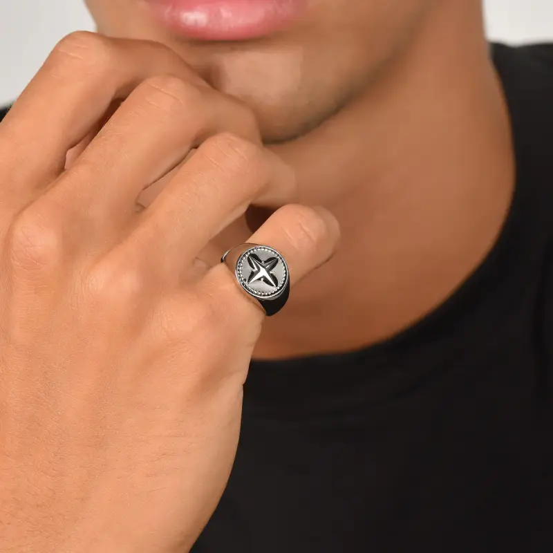 Luca Barra Smalto Uomo Nero 2495865 miniatura 2