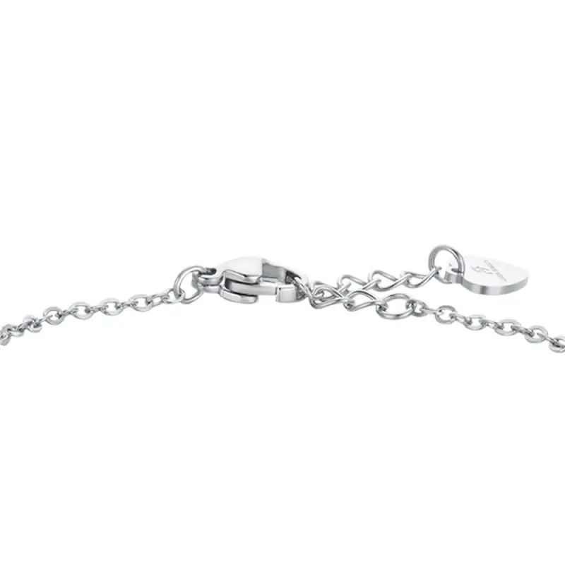 BRACCIALE BAMBINA IN ACCIAIO CARROZZA E PIASTRA miniatura 3