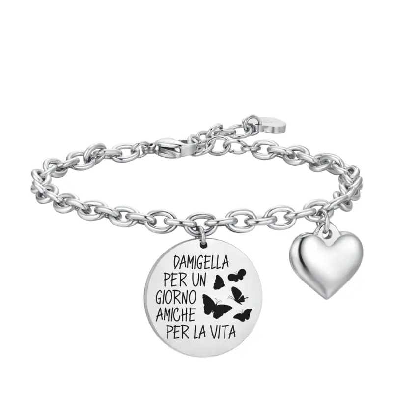 BRACCIALE DONNA IN ACCIAIO DAMIGELLA