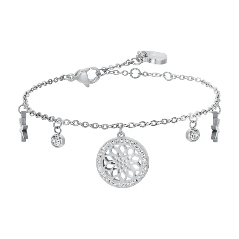 BRACCIALE DONNA IN ACCIAIO FIORE DELLA VITA