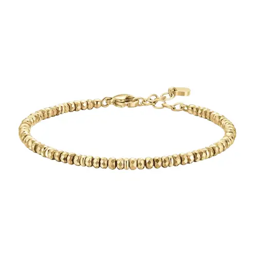 BRACCIALE DONNA IN ACCIAIO IP GOLD CON EMATITE