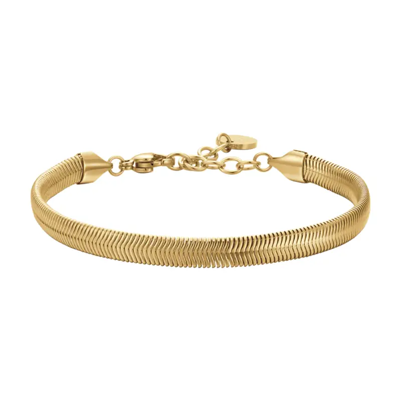 BRACCIALE DONNA IN ACCIAIO IP GOLD