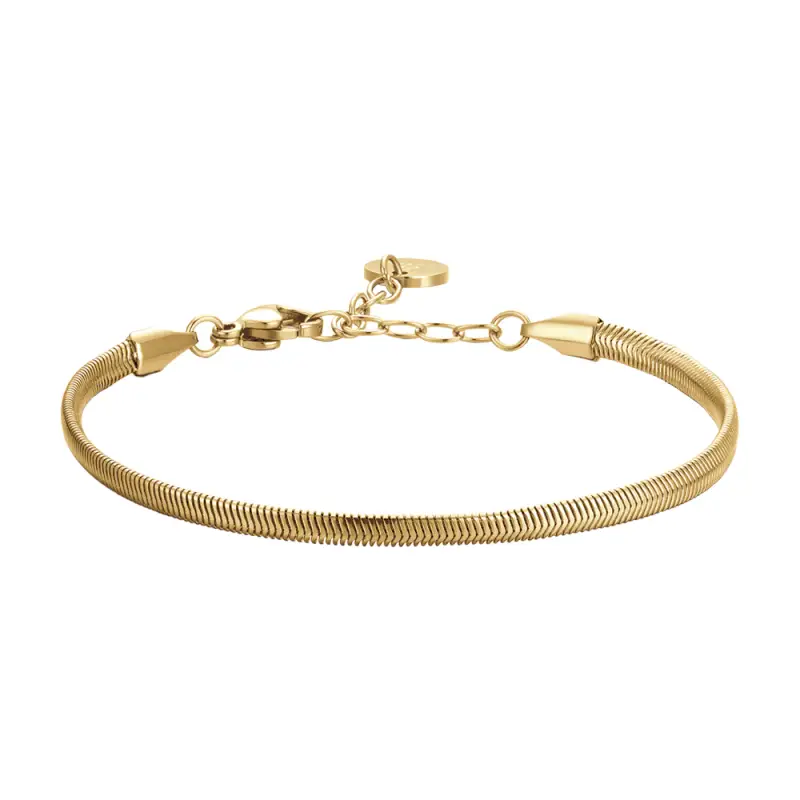 BRACCIALE DONNA IN ACCIAIO IP GOLD