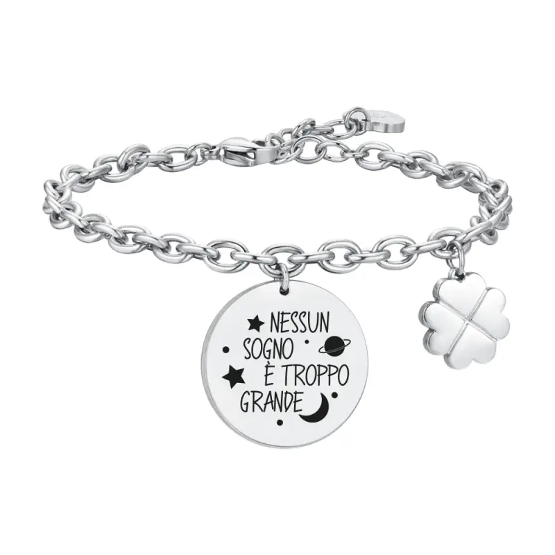 BRACCIALE DONNA IN ACCIAIO SOGNO