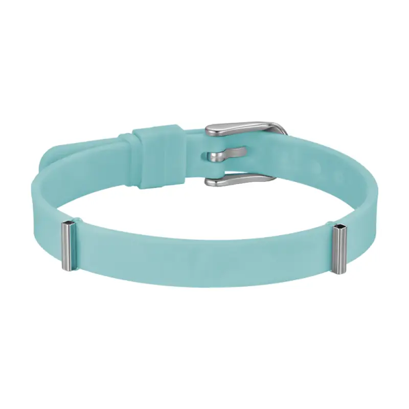 BRACCIALE DONNA IN SILICONE VERDE