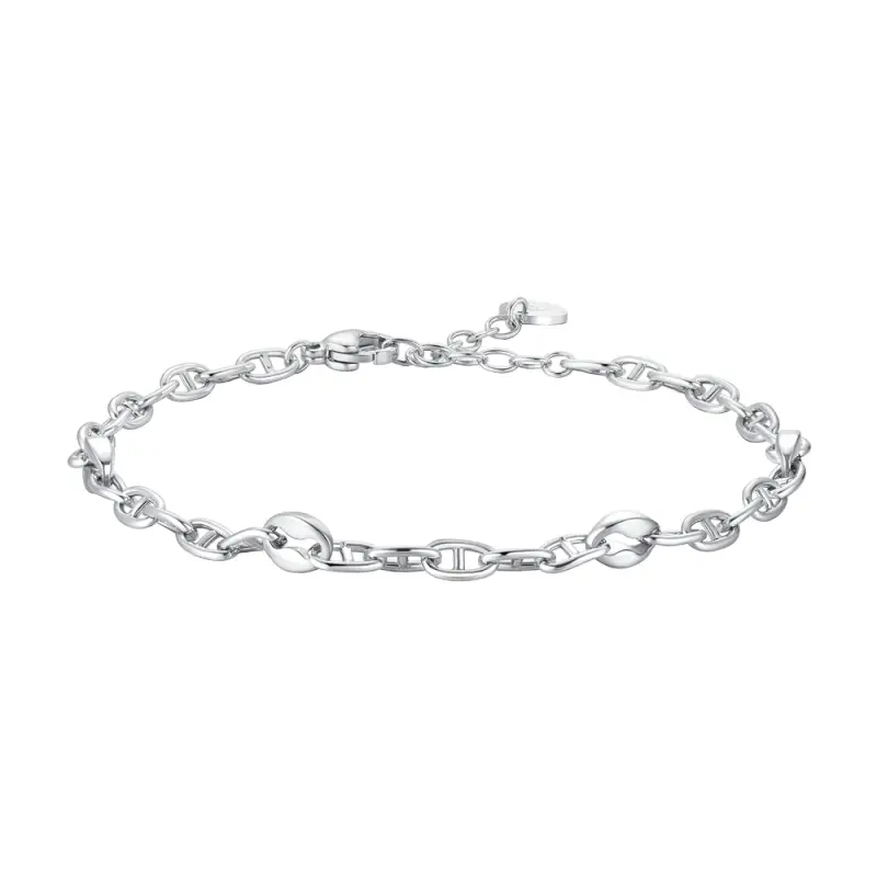 BRACCIALE UOMO IN ACCIAIO CON ELEMENTI IN ACCIAIO